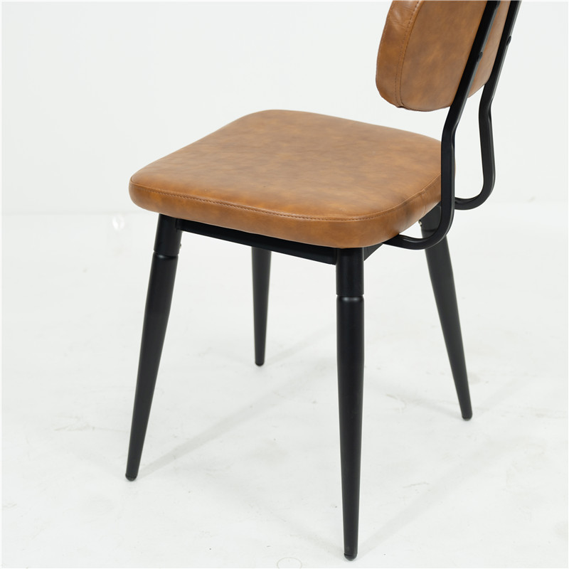 PU Leather Cushion Chair